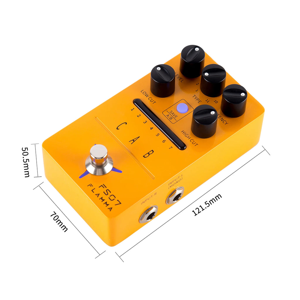 FLAMMA FS07 IR Cabinet Simulation Pedal