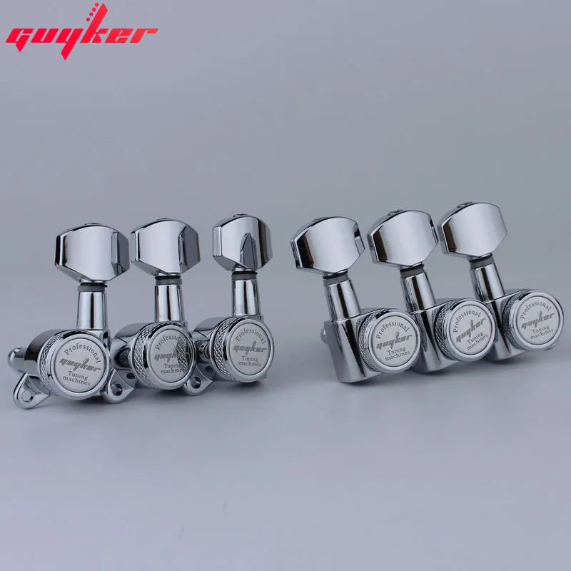 GUYKER Chrome Locking Guitar Tuners