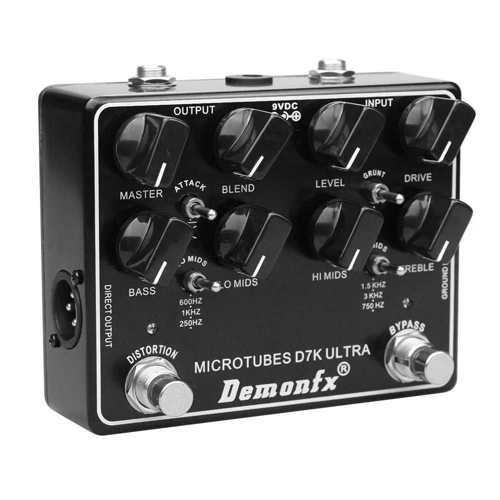 DemonFX Ultra V2 Bass Preamp Pedal