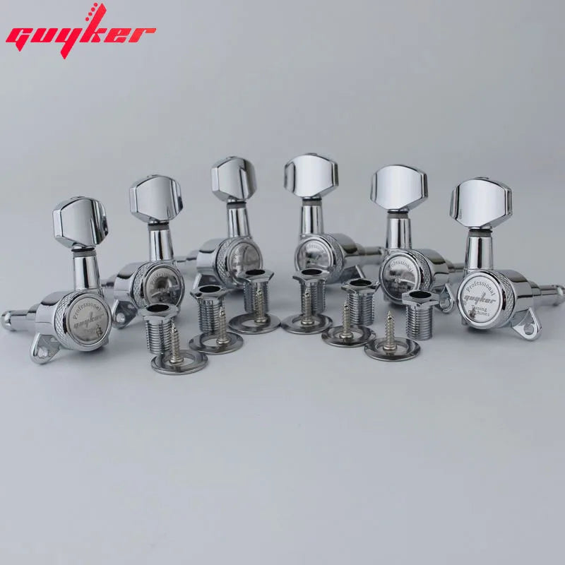 GUYKER Chrome Locking Guitar Tuners