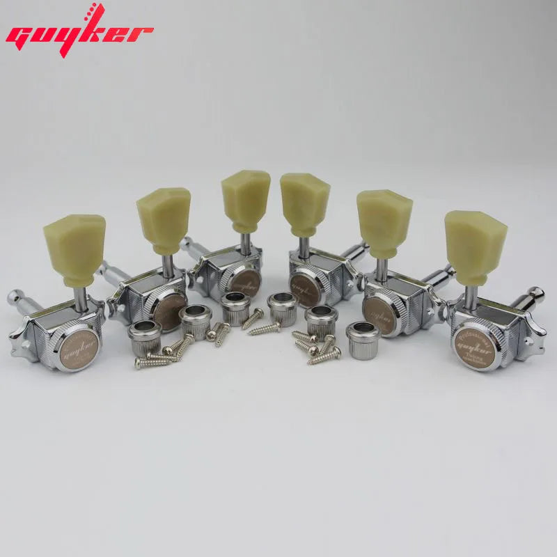GUYKER 3R + 3L Locking Vintage Guitar Tuners