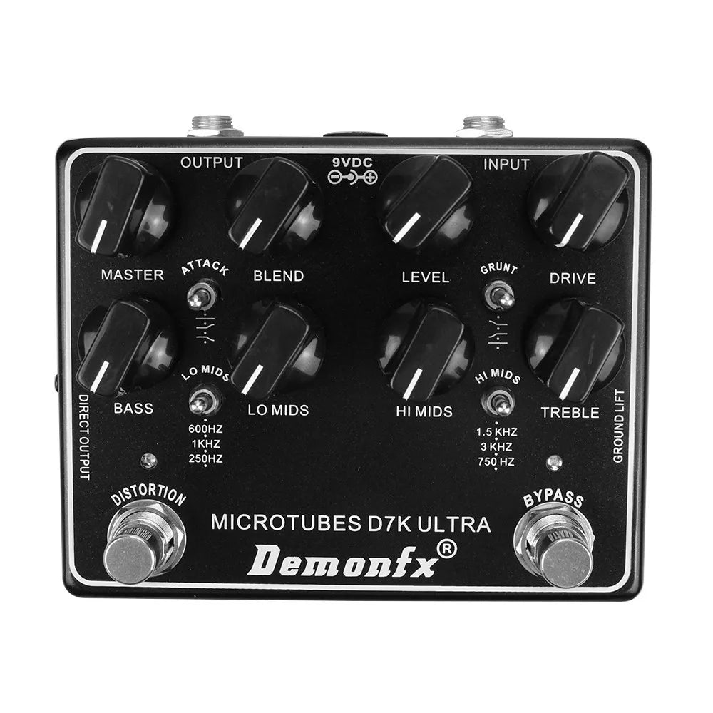 DemonFX Ultra V2 Bass Preamp Pedal