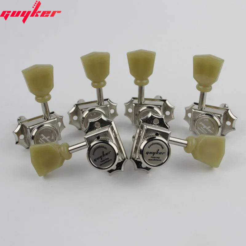 GUYKER 3R + 3L Locking Vintage Guitar Tuners