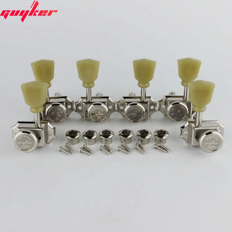 GUYKER 3R + 3L Locking Vintage Guitar Tuners
