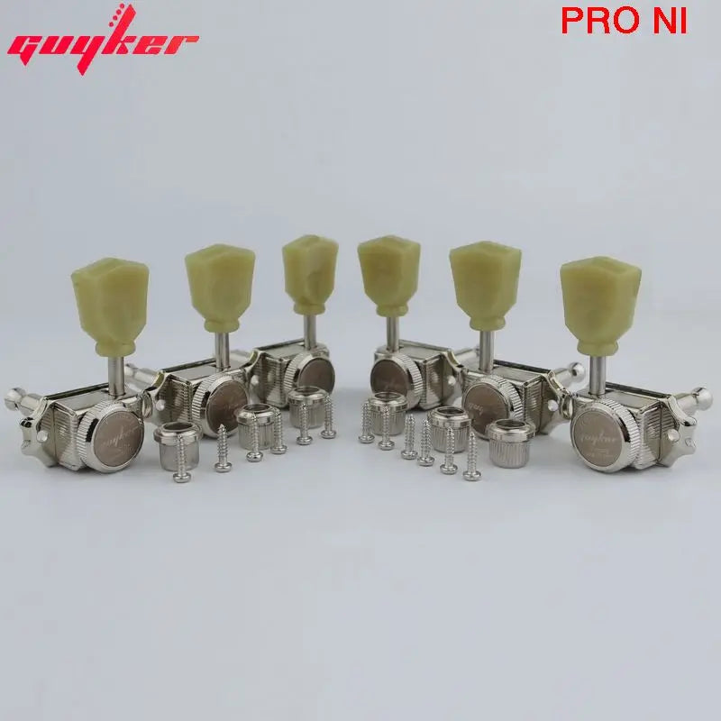 GUYKER 3R + 3L Locking Vintage Guitar Tuners