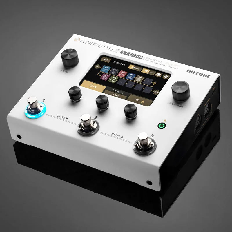 Hotone Ampero II Stomp Multi-Effects Processor