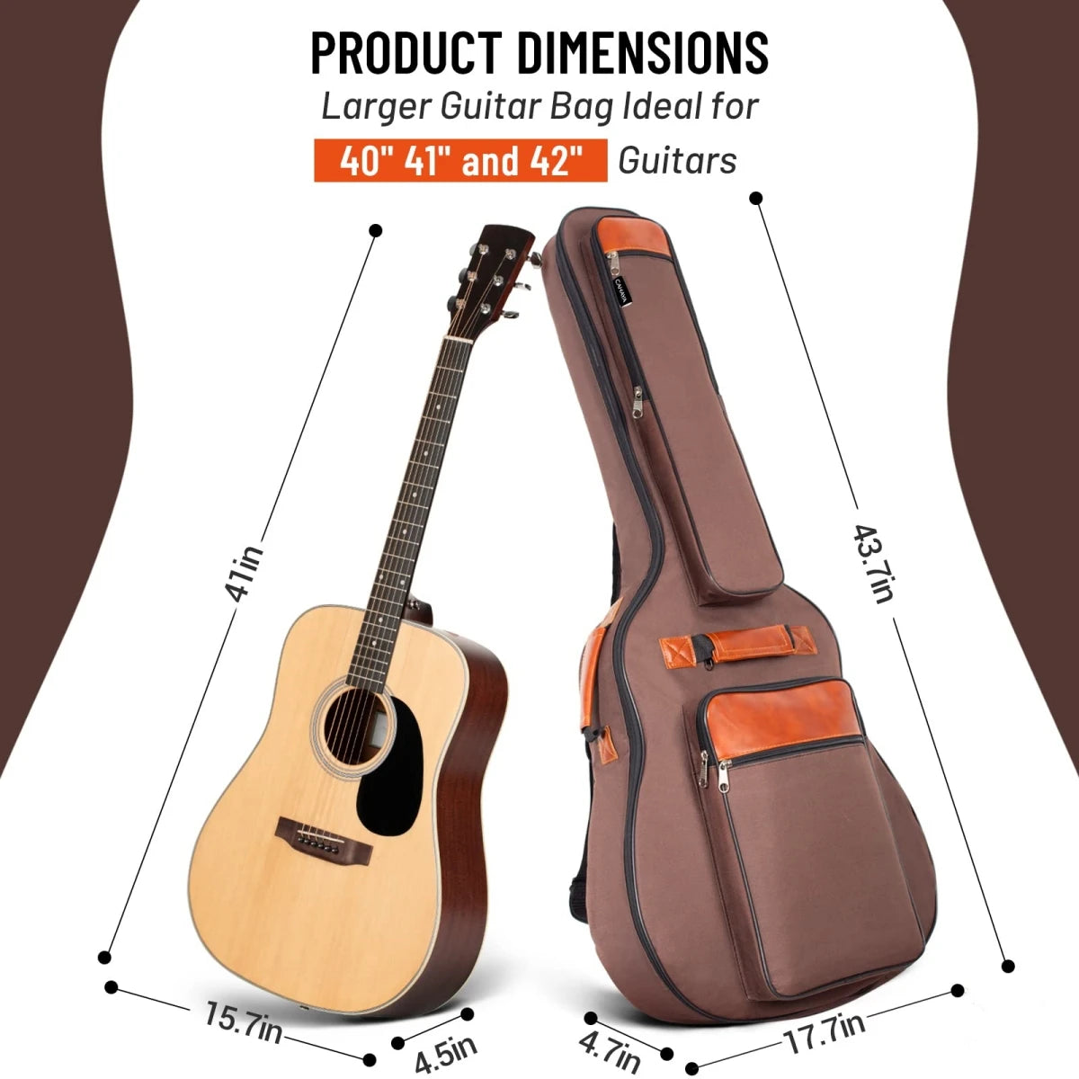 Miwayer Acoustic Guitar Gig Bag