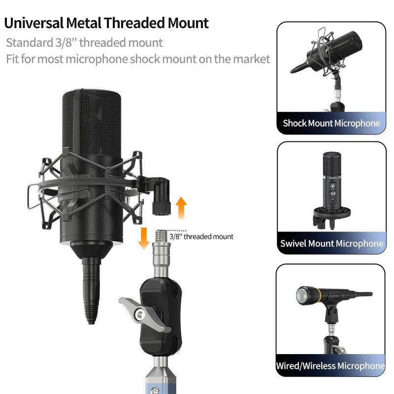 Lanparte DSM-01 Adjustable Microphone Boom Arm