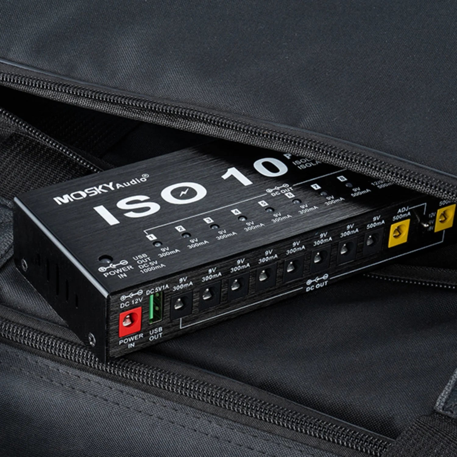 MOSKY ISO-10 Isolated Pedal Power Supply