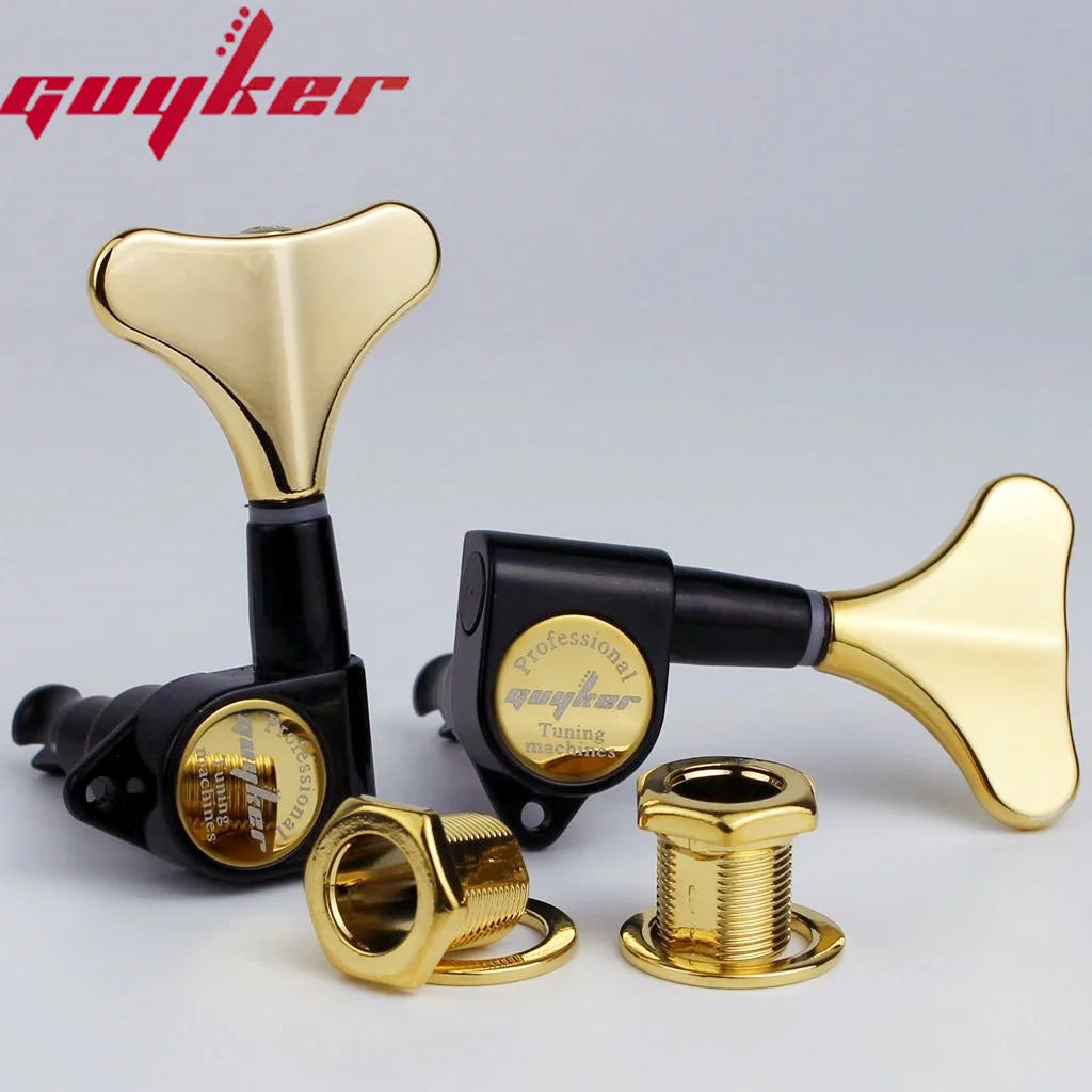 GUYKER Black and Gold Sealed Bass Tuners