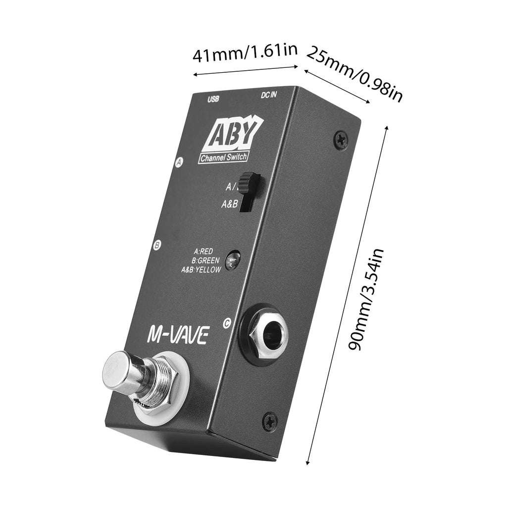 M-VAVE ABY Line Selector Pedal