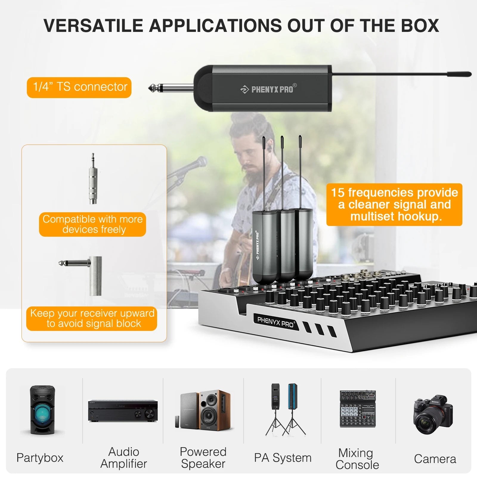 Phenyx Pro PDP-1 Wireless Microphone System