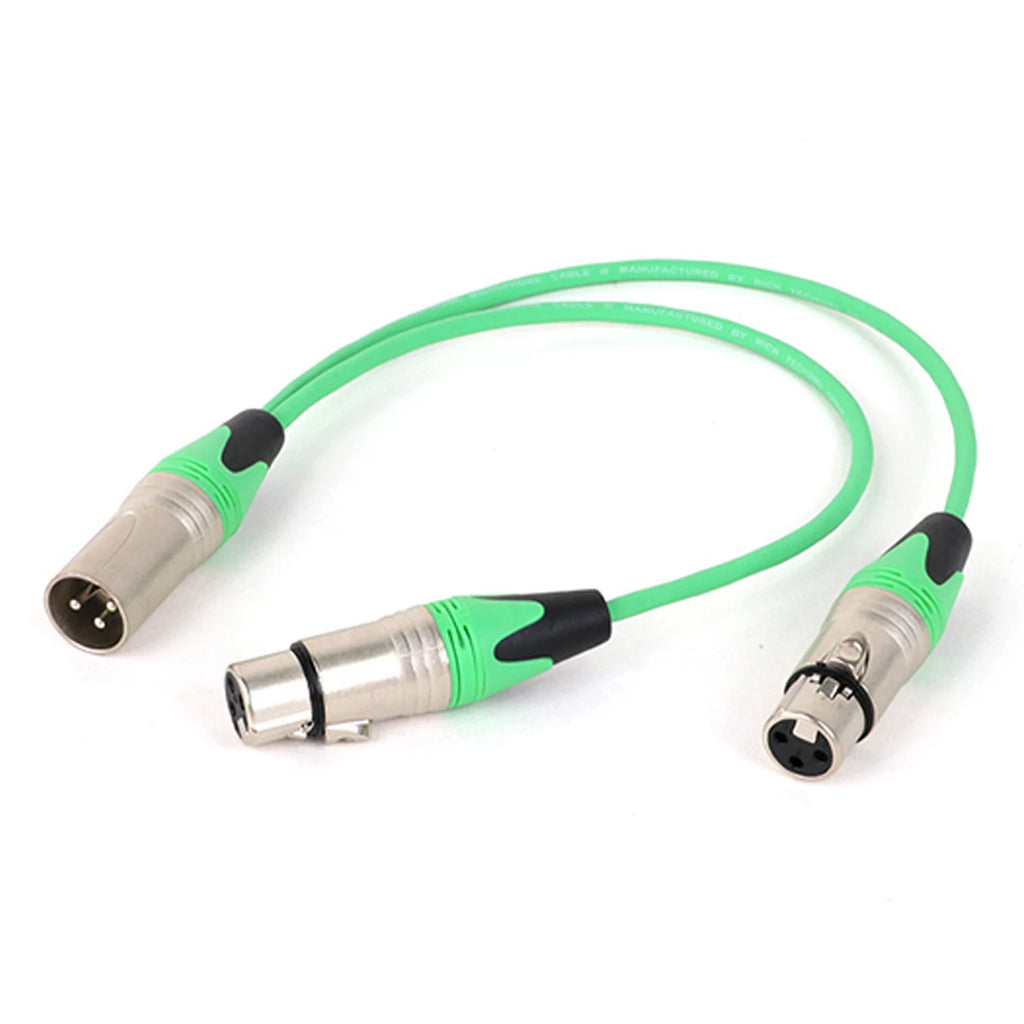 XLR Y-Splitter Cable (1 Male to 2 Female)
