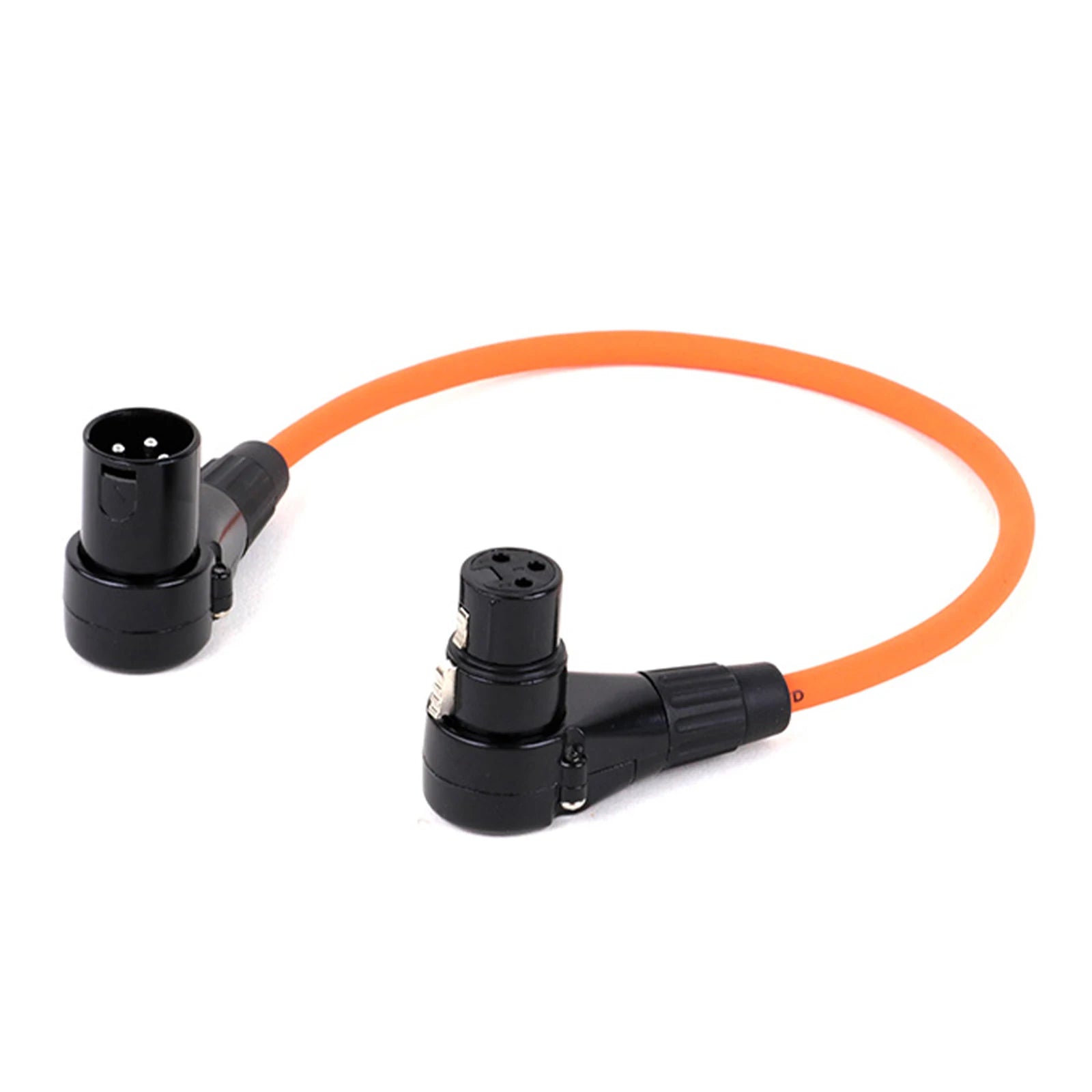 Right Angle XLR Cable (3-Pin Male to Female)