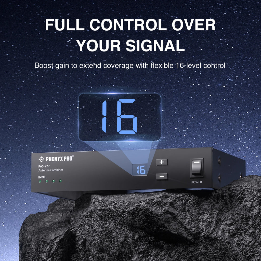 Phenyx Pro PAS-227X Antenna Combiner Bundle