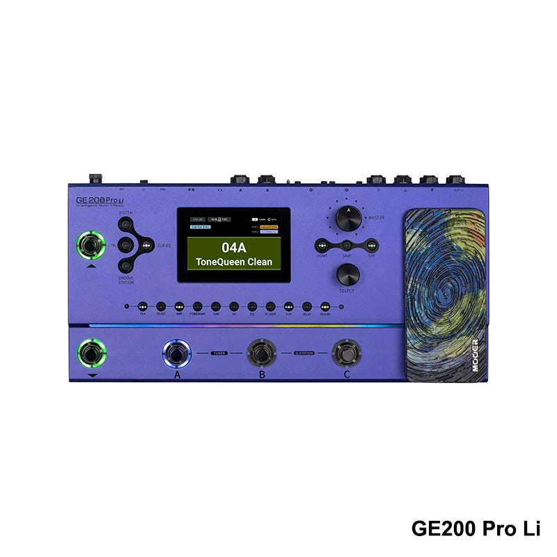 MOOER GE200 Pro / GE200 Pro Li Multi-Effects Processor