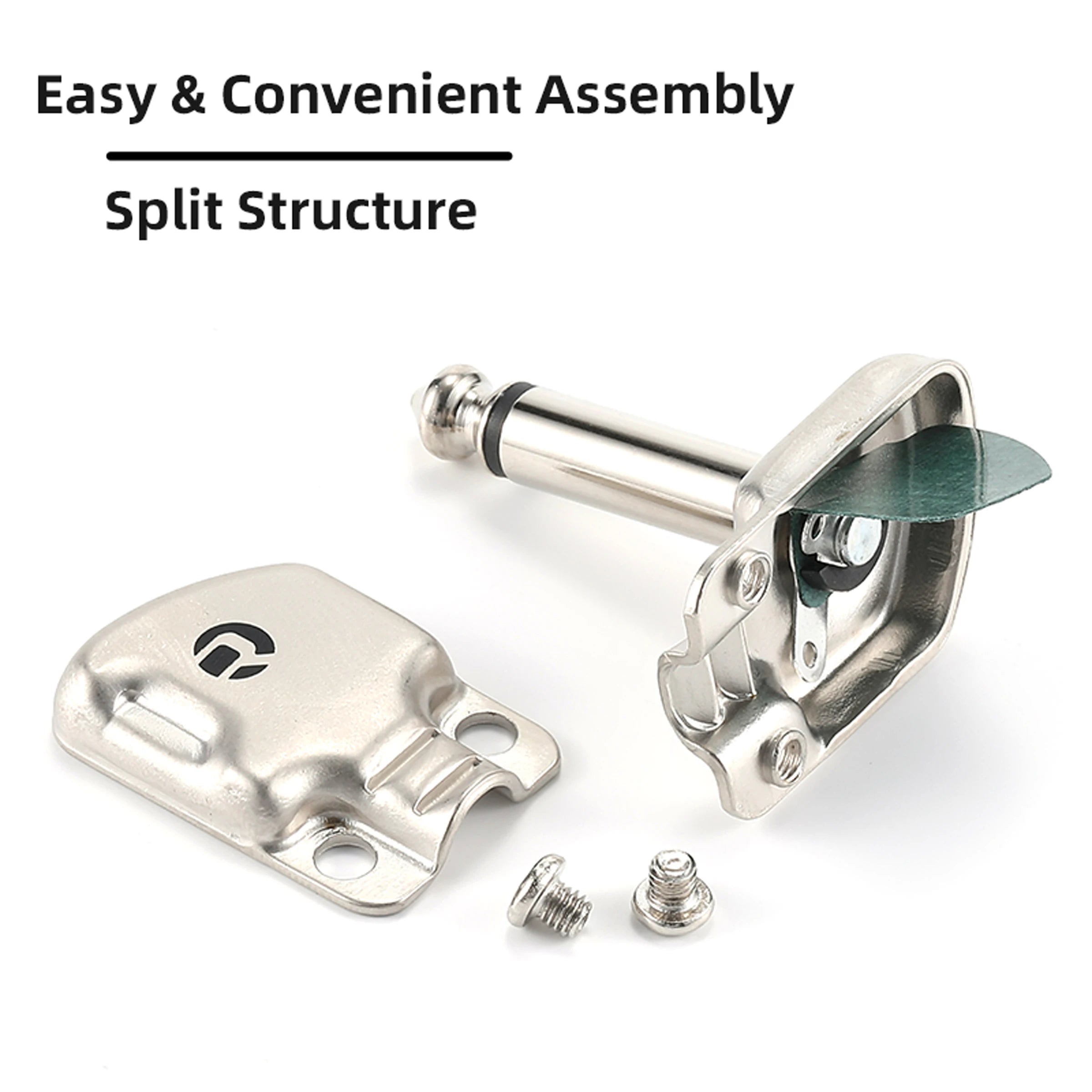 REAN 6.35 mm Right-Angle TS Pancake Plugs