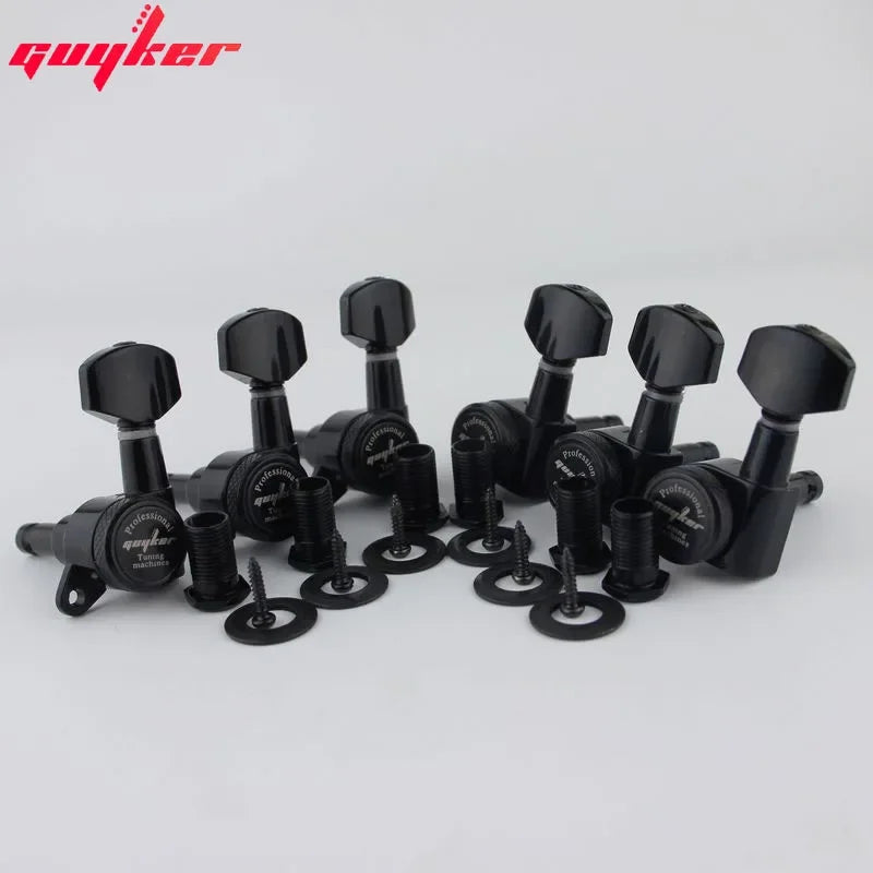 GUYKER Black Locking Guitar Tuners