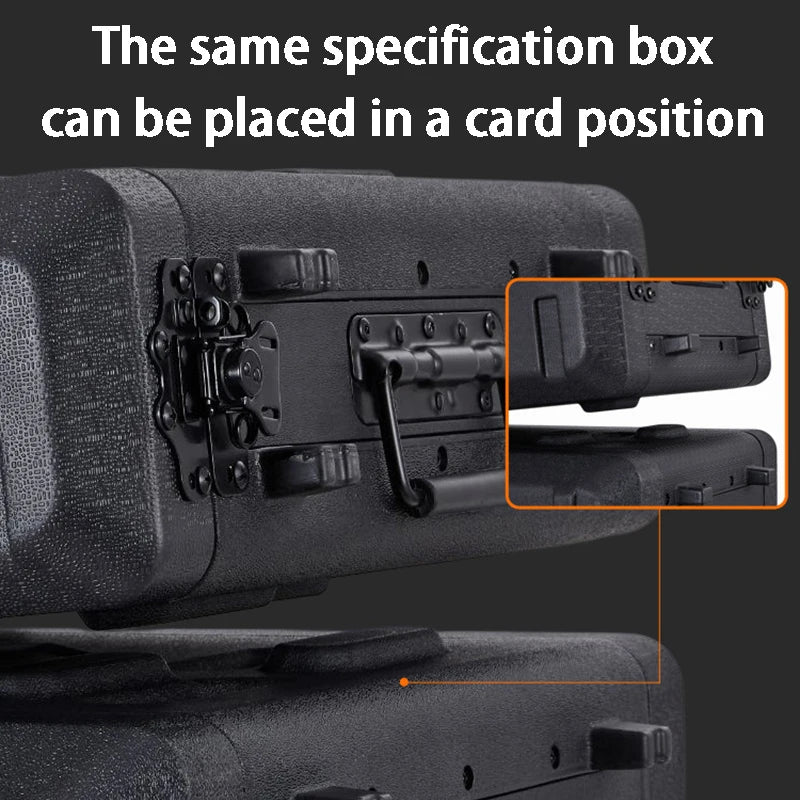 PE Audio Equipment Case (2U–6U, 260mm / 390mm Depth)