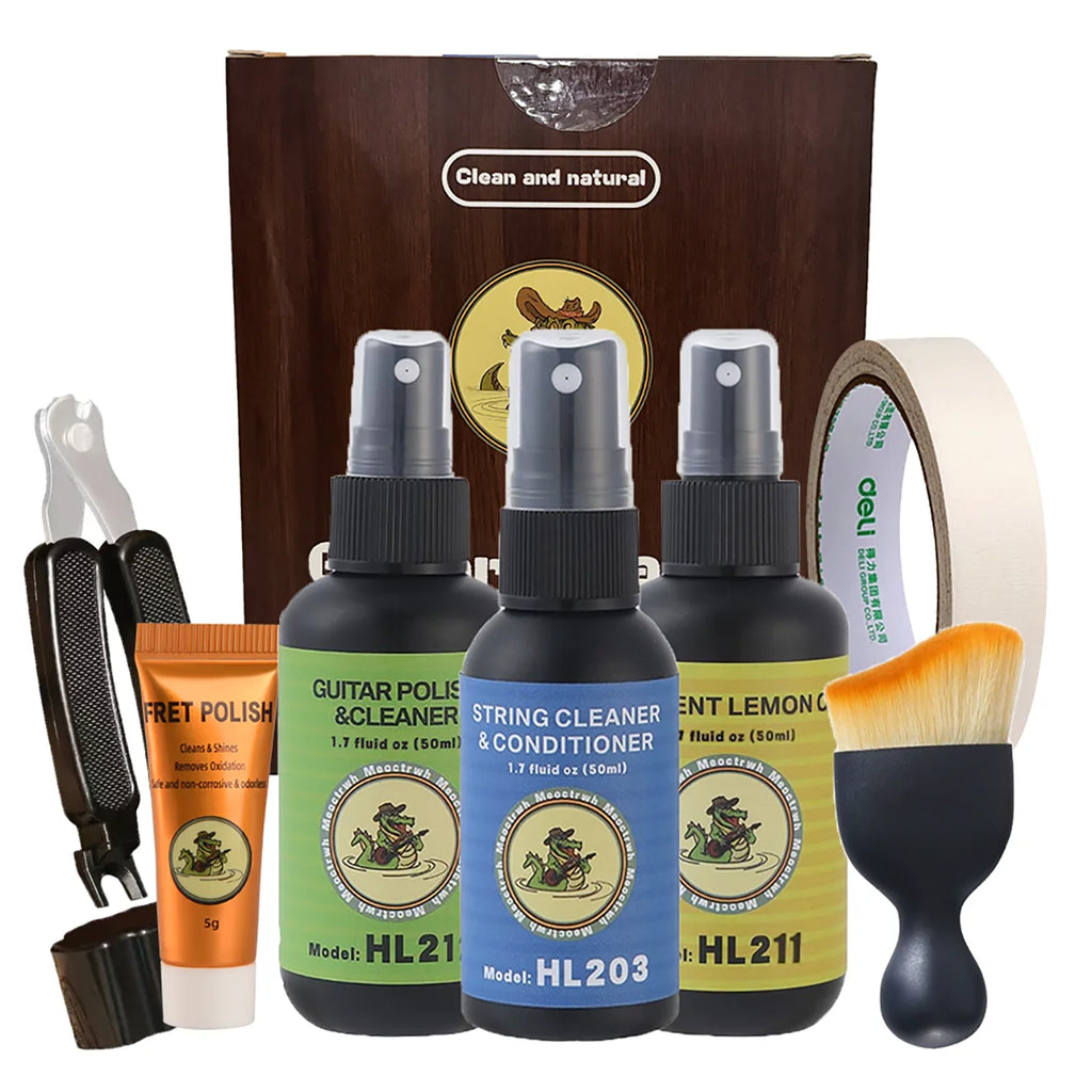 All-in-One Guitar Cleaning & Maintenance Kit