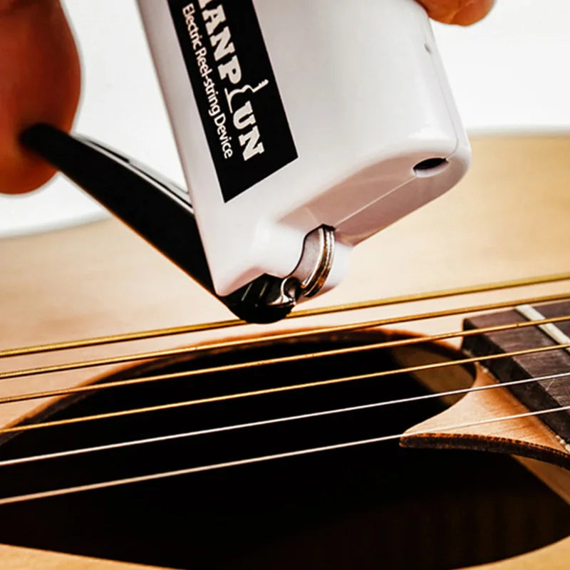 Automatic Guitar String Winder with Cutter