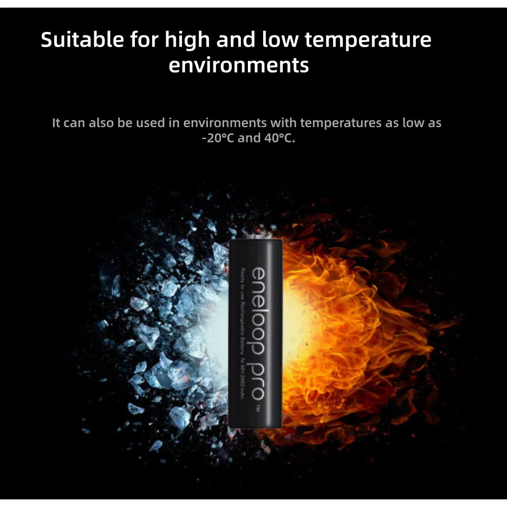Panasonic Eneloop Pro AA Rechargeable Battery Set