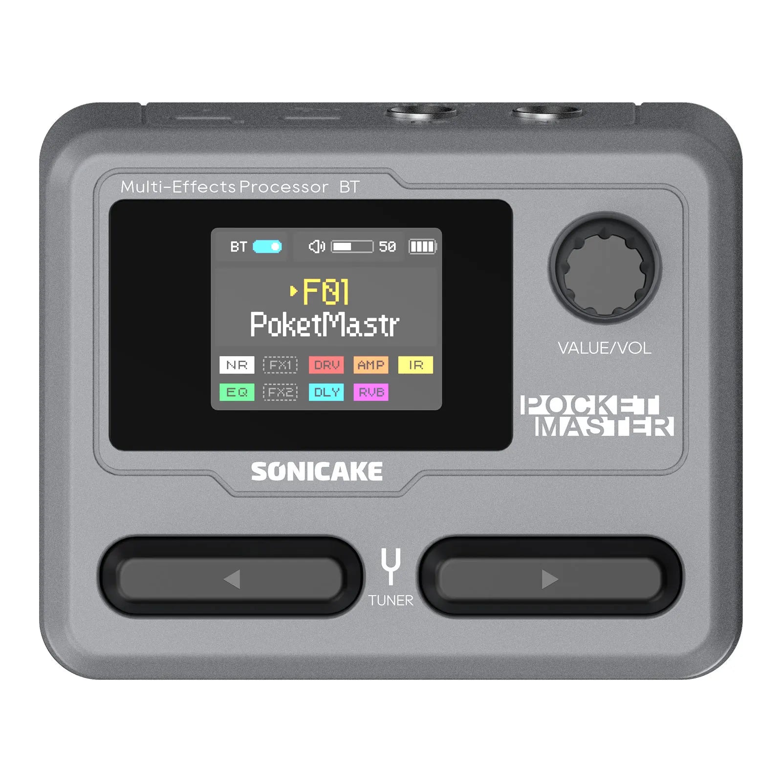 SONICAKE Pocket Master Mini Multi-Effects Pedal (QME-10)
