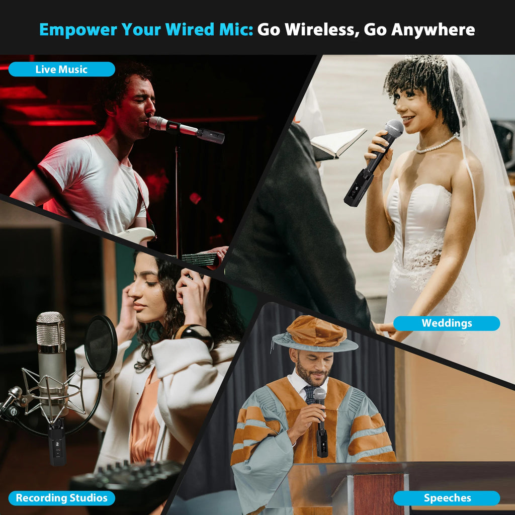Phenyx Pro PTU-X Plug-On Wireless XLR System