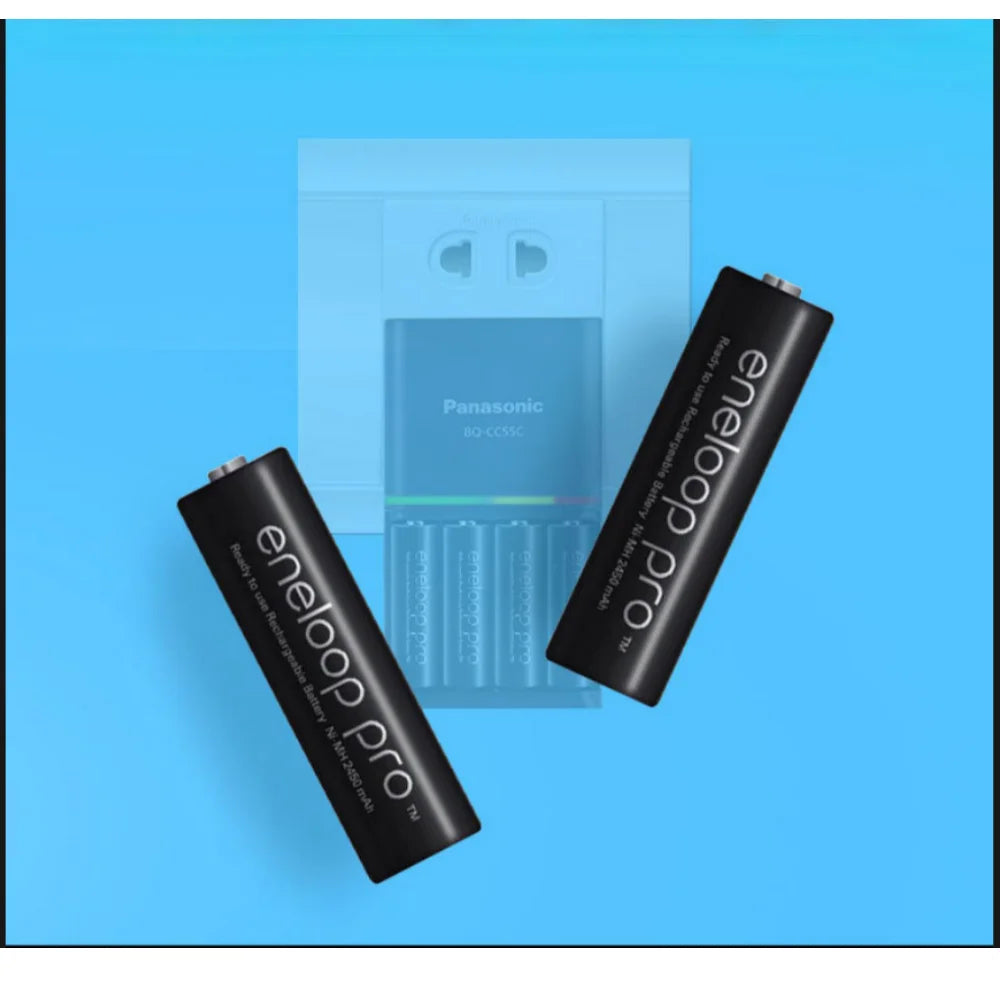 Panasonic Eneloop Pro AA Rechargeable Battery Set