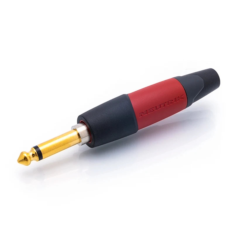 Neutrik silentPLUG 1/4" TS Instrument Plug (Straight / Right-Angle)