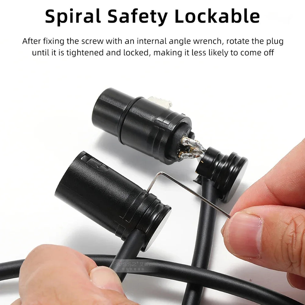 AVSSZ Low Profile Right Angle XLR Connector
