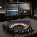 Right Angle XLR Microphone Cable (3-Pin)