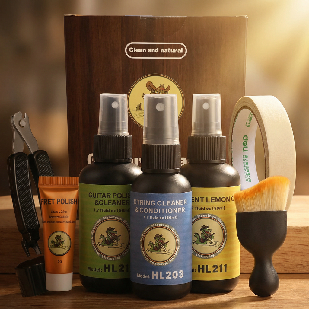 All-in-One Guitar Cleaning & Maintenance Kit
