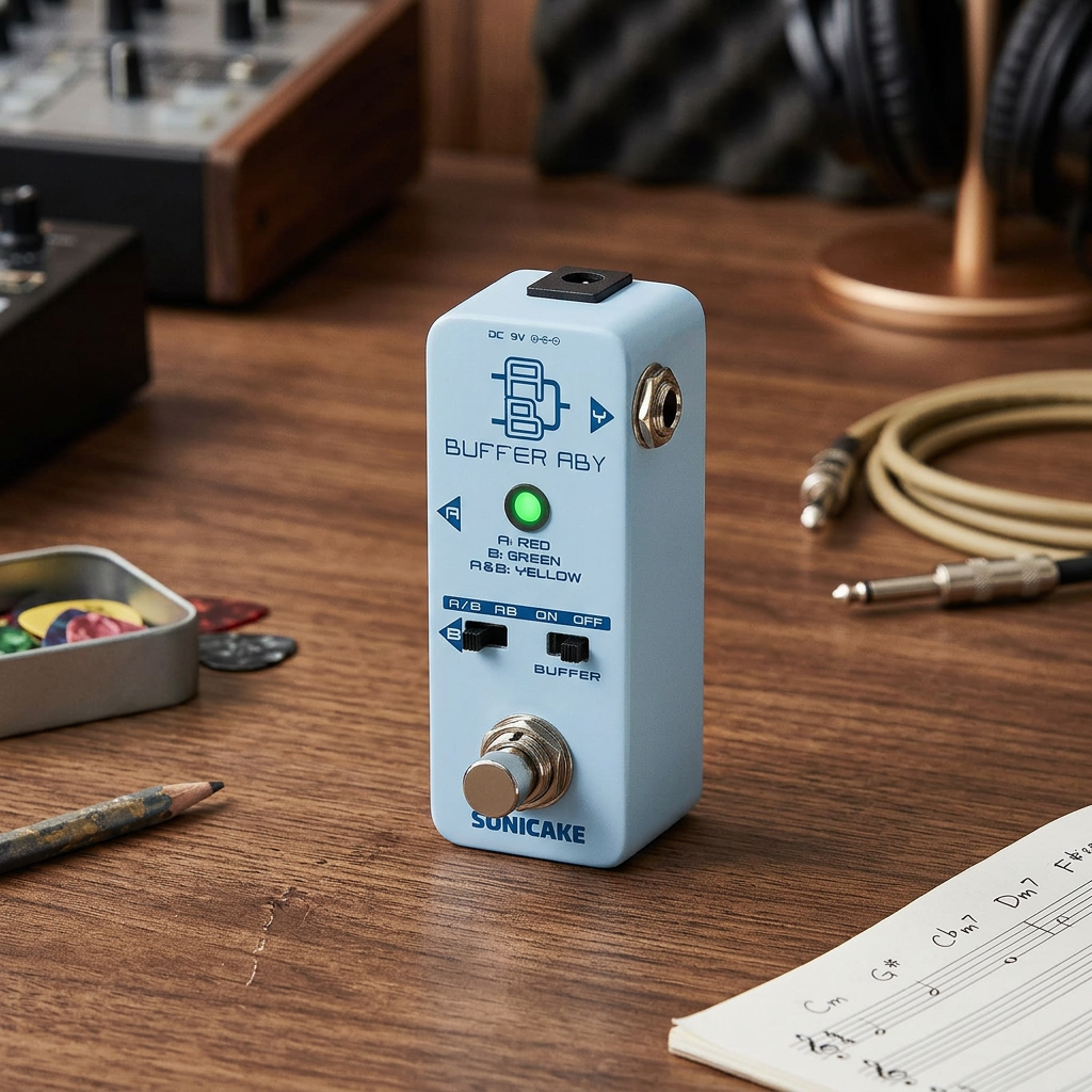 SONICAKE Buffer ABY Line Selector Pedal