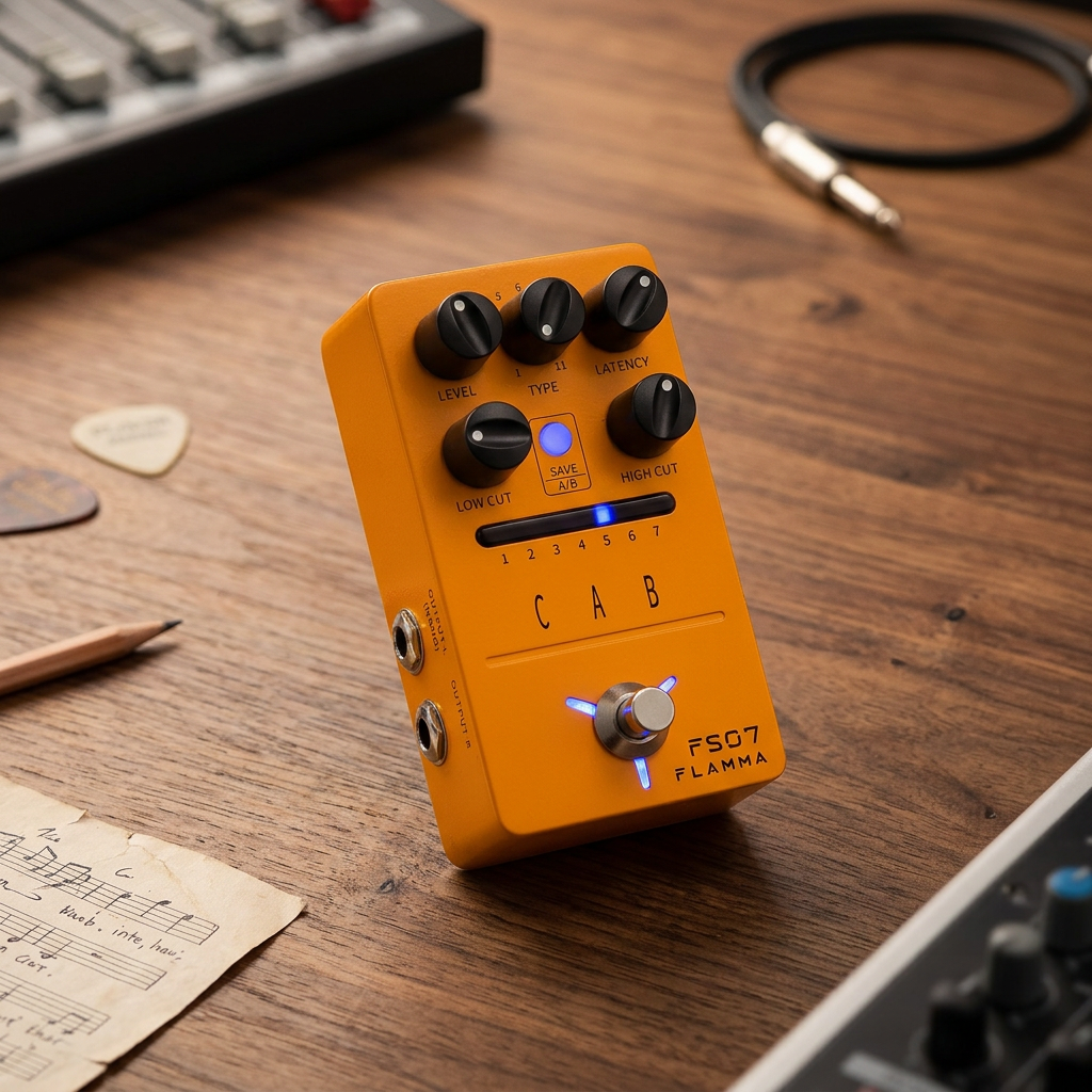 FLAMMA FS07 IR Cabinet Simulation Pedal