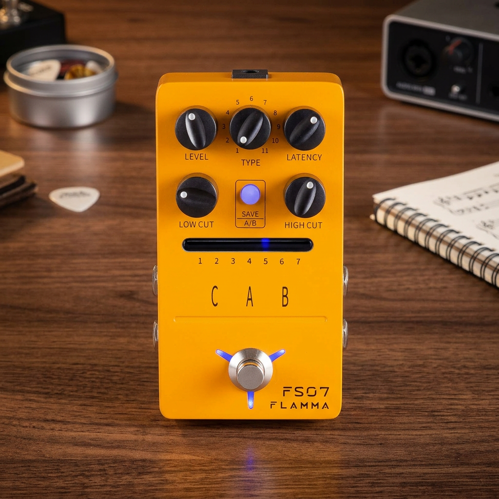 FLAMMA FS07 IR Cabinet Simulation Pedal