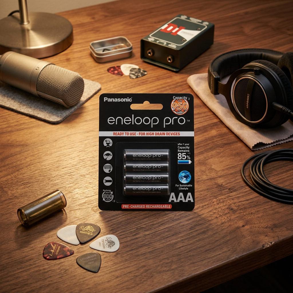 Panasonic Eneloop Pro AAA Rechargeable Batteries