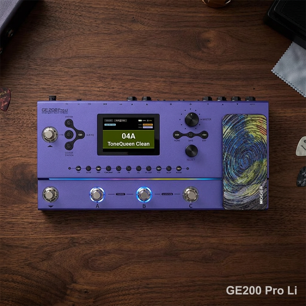 MOOER GE200 Pro / GE200 Pro Li Multi-Effects Processor