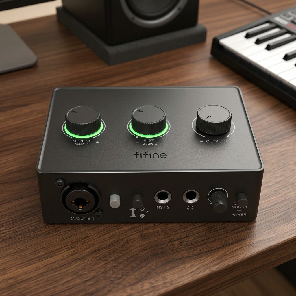 FIFINE Ampli1 Audio Interface