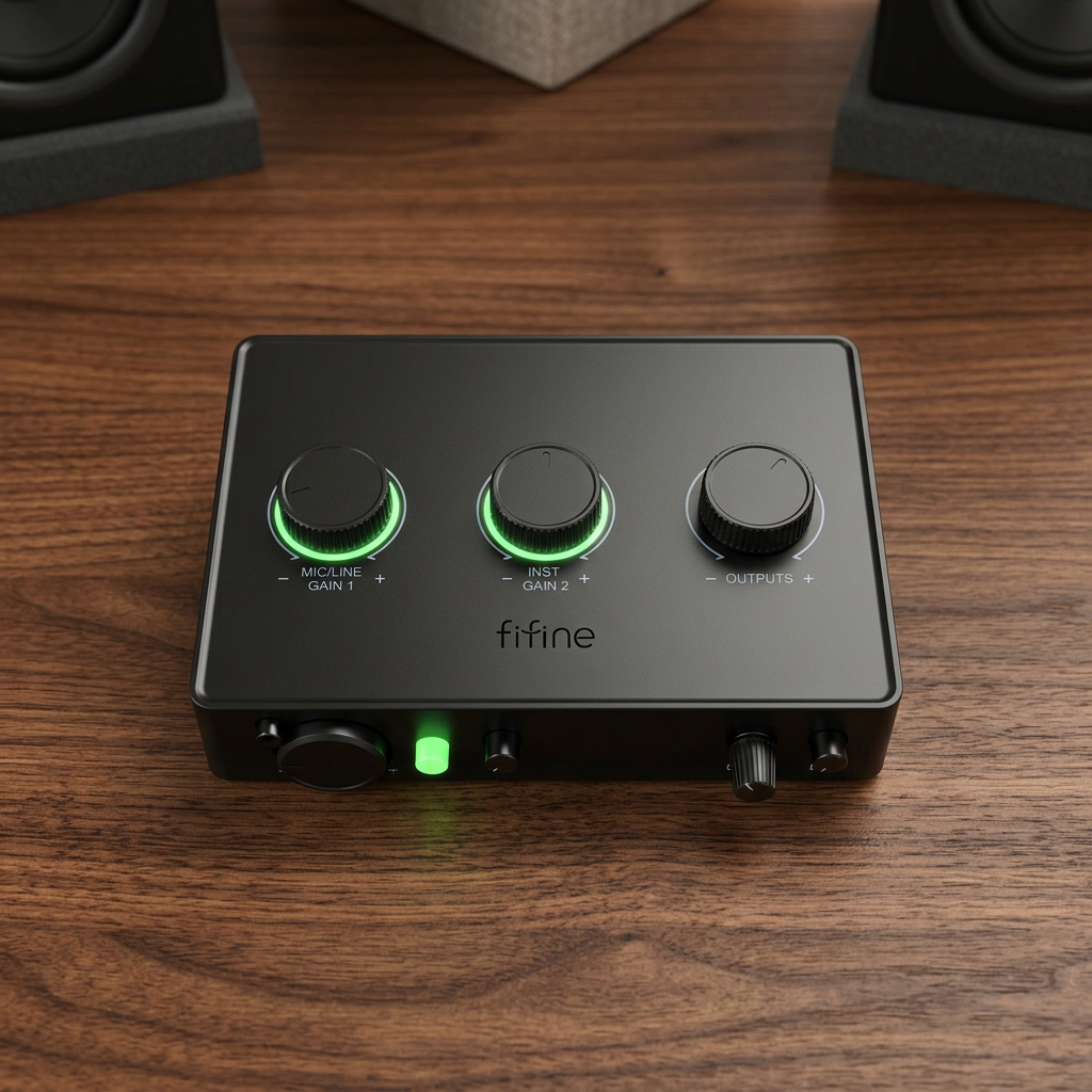FIFINE Ampli1 Audio Interface