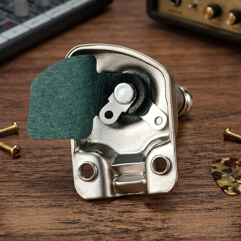 REAN 6.35 mm Right-Angle TS Pancake Plugs