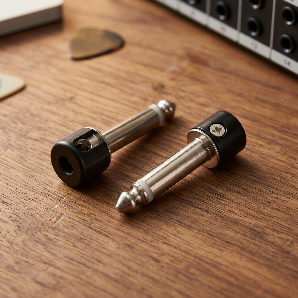 Pro C Solderless 6.35 mm Right-Angle TS Connectors