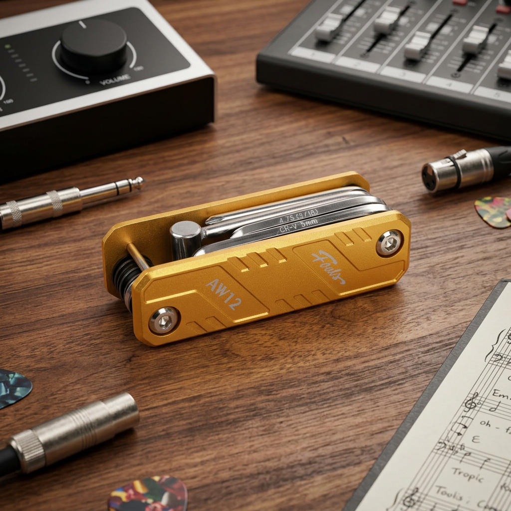 FOALS 12-in-1 Guitar & Bass Repair Tool