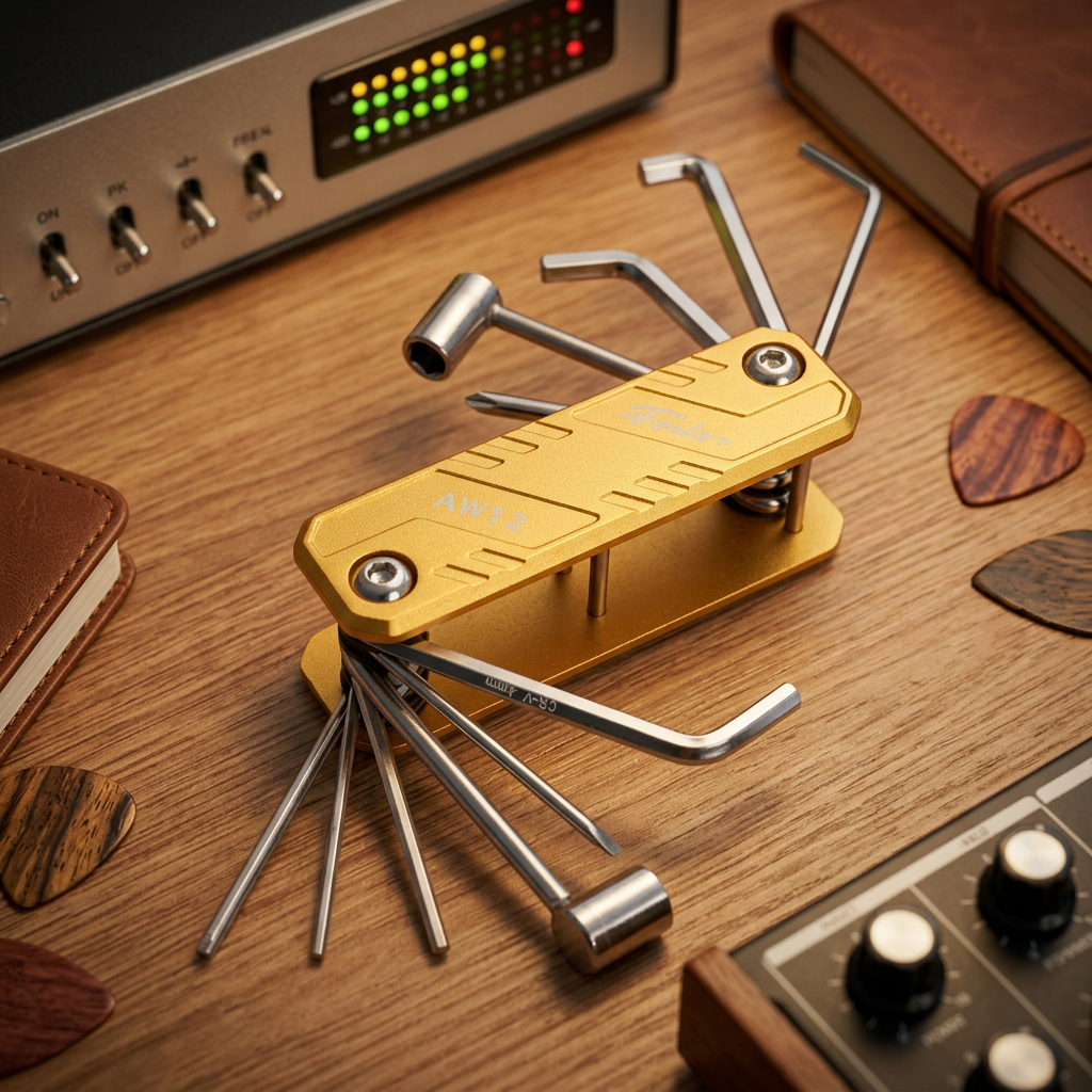 FOALS 12-in-1 Guitar & Bass Repair Tool
