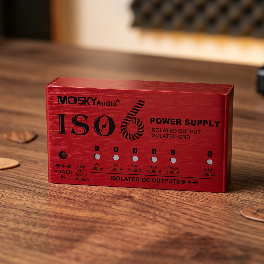 Mosky ISO-6 Pedal Power Supply