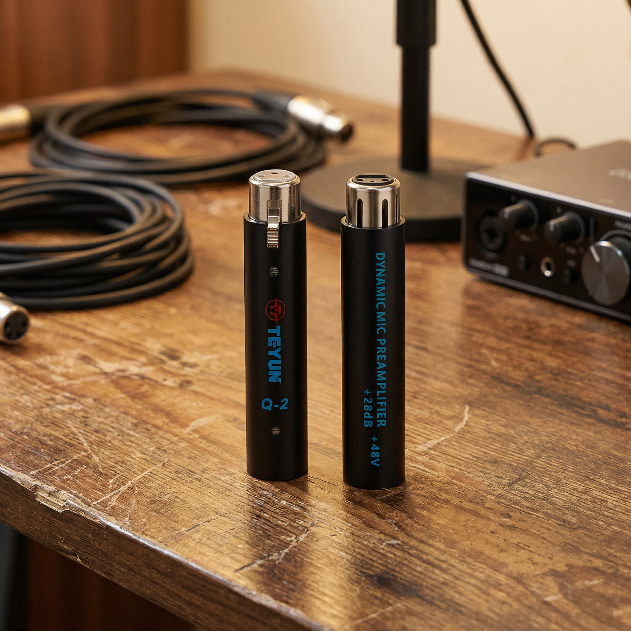 TEYUN Q-2 Inline Microphone Preamplifier