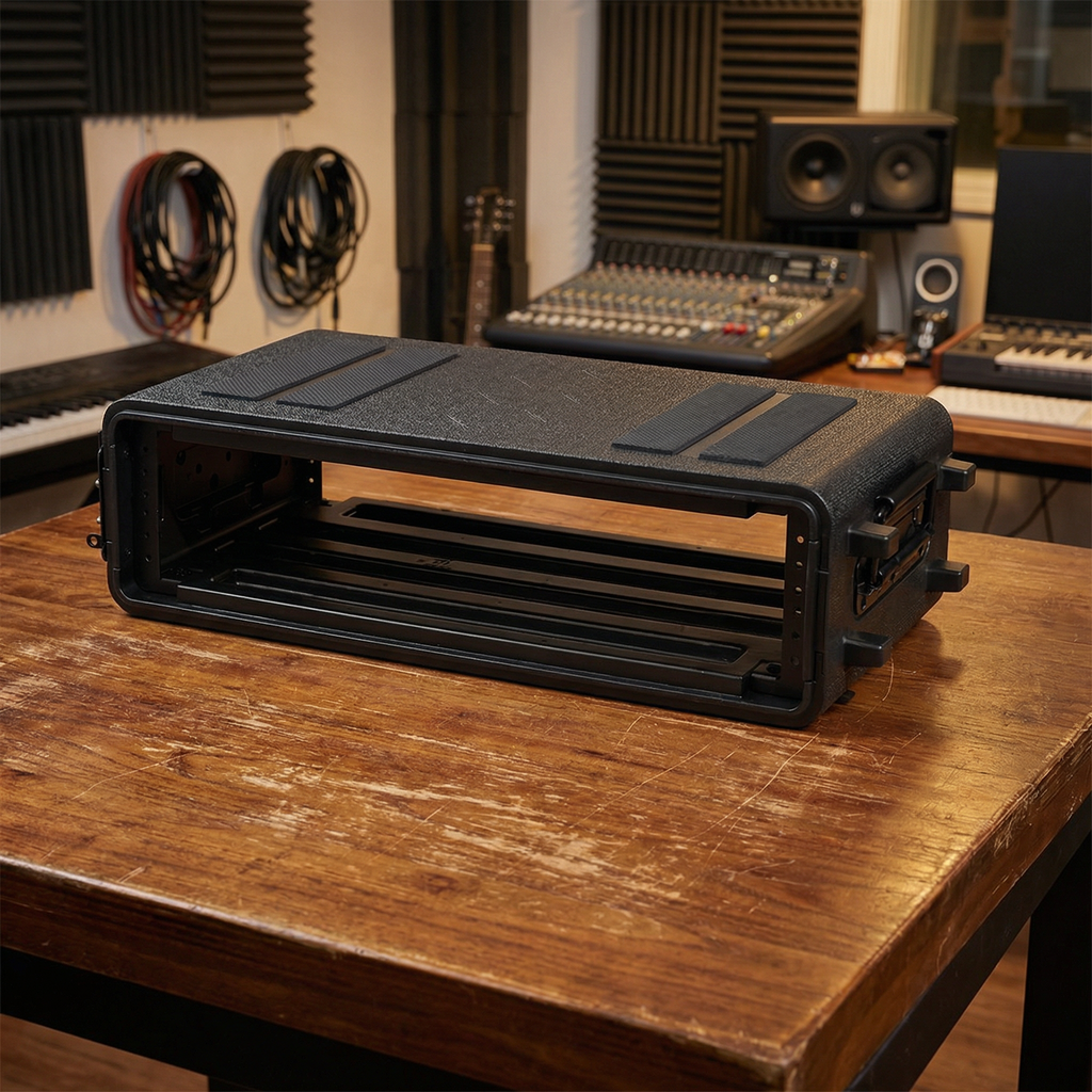 390mm Deep Portable Rack PE Flight Case