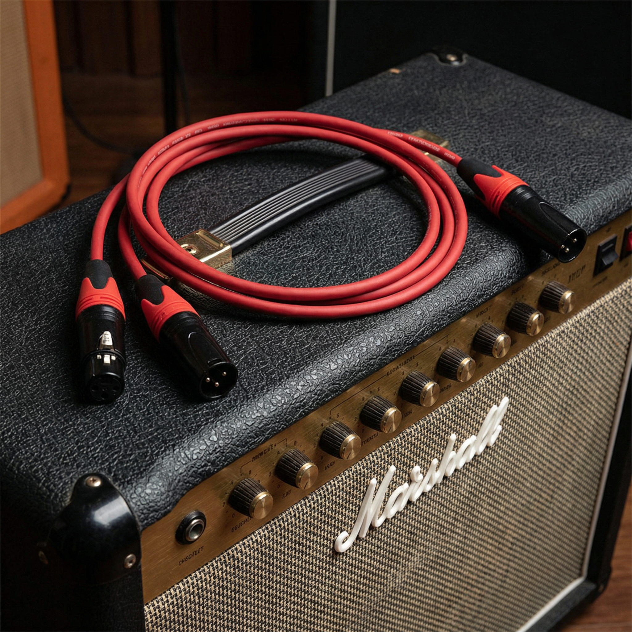 XLR Y-Splitter Cable (1x Female to 2x Male)