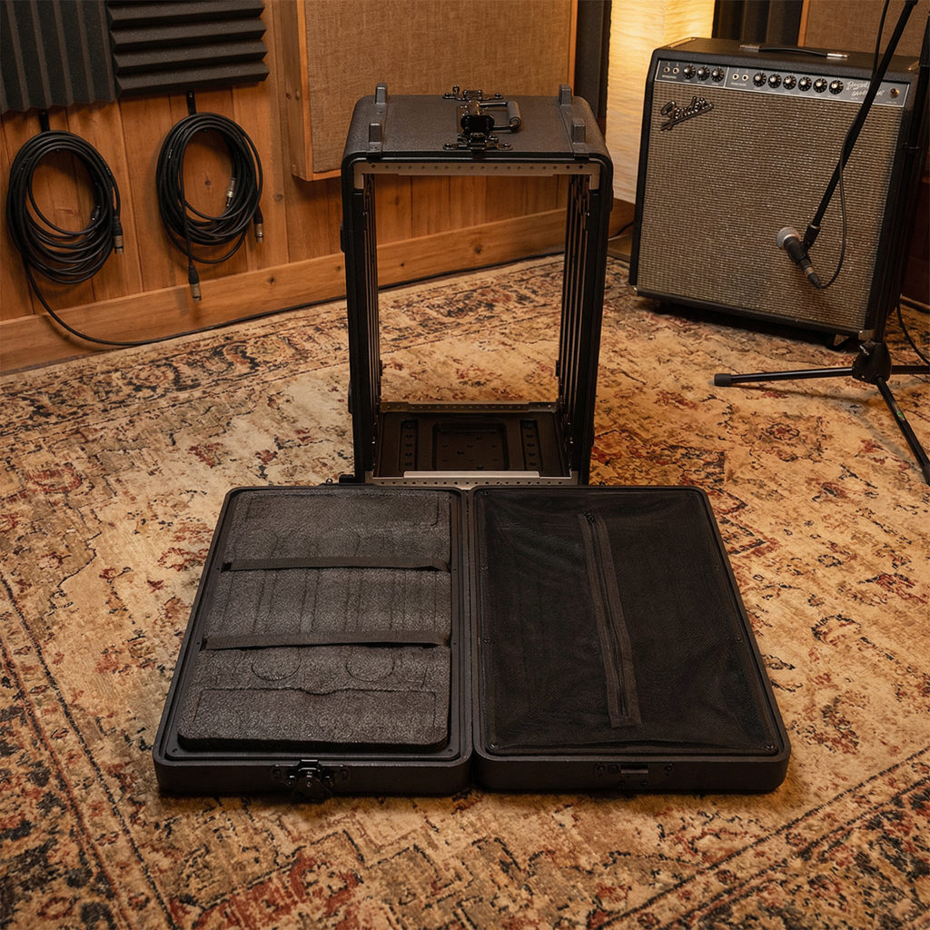 390mm Deep Portable Rack PE Flight Case