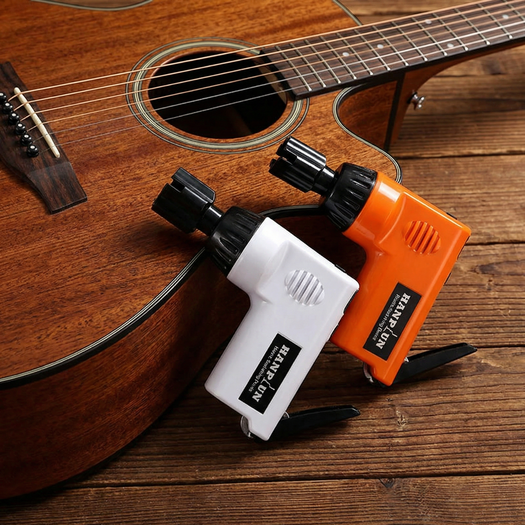 Automatic Guitar String Winder with Cutter